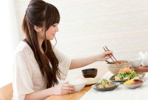 manger sur un régime japonais